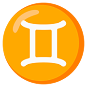 Emoji ♊ Segno Zodiacale Dei Gemelli su Google 15.0.