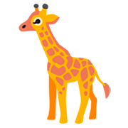 Emoji 🦒 Giraffa su Google 15.0.