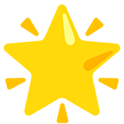 Émoji 🌟 étoile Brillante sur Google 15.0.