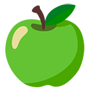 Emoji 🍏 Mela Verde su Google 15.0.