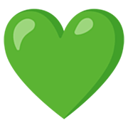 💚 Emoji grünes Herz Google 15.0.