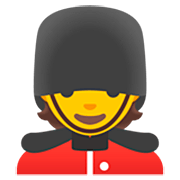 💂 Emoji Wachmann/Wachfrau Google 15.0.