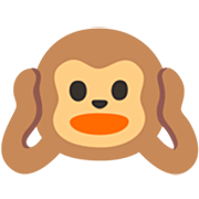 🙉 Emoji Mono Con Los Oídos Tapados en Google 15.0.