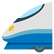 🚄 Emoji Tren De Alta Velocidad en Google 15.0.