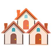 🏘️ Emoji Casas en Google 15.0.