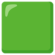 Emoji 🟩 Quadrato Verde su Google 15.0.
