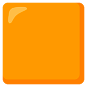 🟧 Emoji Cuadrado Naranja en Google 15.0.
