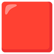 Emoji 🟥 Quadrato Rosso su Google 15.0.
