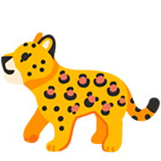 Emoji 🐆 Leopardo su Google 15.0.