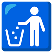🚮 Emoji Símbolo De Lixeira na Google 15.0.