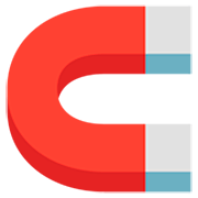 Emoji 🧲 Calamita su Google 15.0.