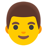 👨 Emoji Homem na Google 15.0.