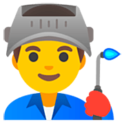 👨‍🏭 Emoji Operario en Google 15.0.