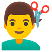 💇‍♂️ Emoji Hombre Cortándose El Pelo en Google 15.0.