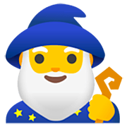 🧙‍♂️ Emoji Mago en Google 15.0.