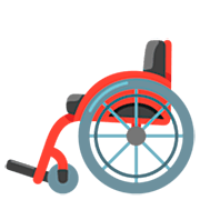 🦽 Emoji Cadeira De Rodas Manual na Google 15.0.