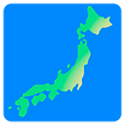 Emoji 🗾 Mappa Del Giappone su Google 15.0.