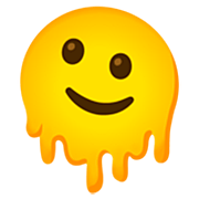 Emoji 🫠 Faccia Che Si Scioglie su Google 15.0.