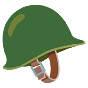 Emoji 🪖 Elmetto Militare su Google 15.0.
