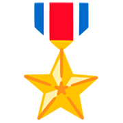 🎖️ Emoji Medalla Militar en Google 15.0.