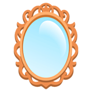 Emoji 🪞 Specchio su Google 15.0.