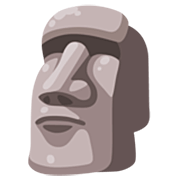 Emoji 🗿 Moai su Google 15.0.