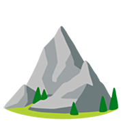 ⛰️ Emoji Montanha na Google 15.0.