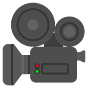 🎥 Emoji Cámara De Cine en Google 15.0.