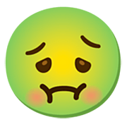 Emoji 🤢 Faccina Nauseata su Google 15.0.