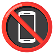 📵 Emoji Prohibido El Uso De Móviles en Google 15.0.