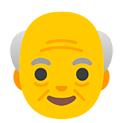 Emoji 👴 Uomo Anziano su Google 15.0.