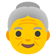 Emoji 👵 Donna Anziana su Google 15.0.