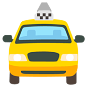 Émoji 🚖 Taxi De Face sur Google 15.0.