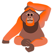 🦧 Emoji Orangotango na Google 15.0.