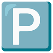 🅿️ Emoji Großbuchstabe P in blauem Quadrat Google 15.0.