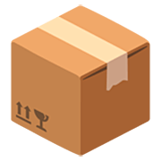 Emoji 📦 Pacco su Google 15.0.