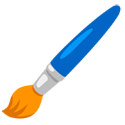 Emoji 🖌️ Pennello su Google 15.0.