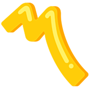 Emoji 〽️ Simbolo Di Alternanza Delle Parti su Google 15.0.