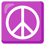 ☮️ Emoji Friedenszeichen Google 15.0.