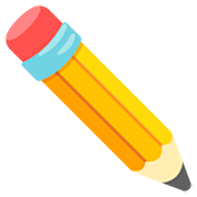 Émoji ✏️ Crayon sur Google 15.0.