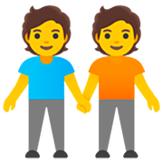 Émoji 🧑‍🤝‍🧑 Deux Personnes Se Tenant La Main sur Google 15.0.