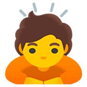 Emoji 🙇 Persona Che Fa Un Inchino Profondo su Google 15.0.