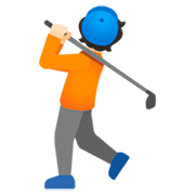 Emoji 🏌🏻 Persona Che Gioca A Golf: Carnagione Chiara su Google 15.0.
