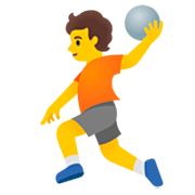 Émoji 🤾 Personne Jouant Au Handball sur Google 15.0.