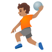 Personne Jouant Au Handball : Peau Légèrement Mate Google 15.0.