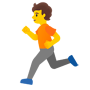 Emoji 🏃 Persona Che Corre su Google 15.0.