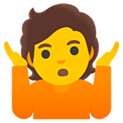 🤷 Emoji Persona Encogida De Hombros en Google 15.0.