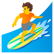 🏄 Emoji Surfista na Google 15.0.