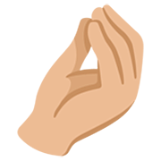 🤌🏼 Emoji Dedos Pellizcados: Tono De Piel Claro Medio en Google 15.0.