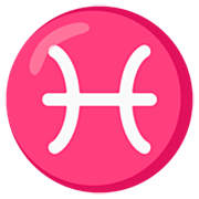Emoji ♓ Segno Zodiacale Dei Pesci su Google 15.0.